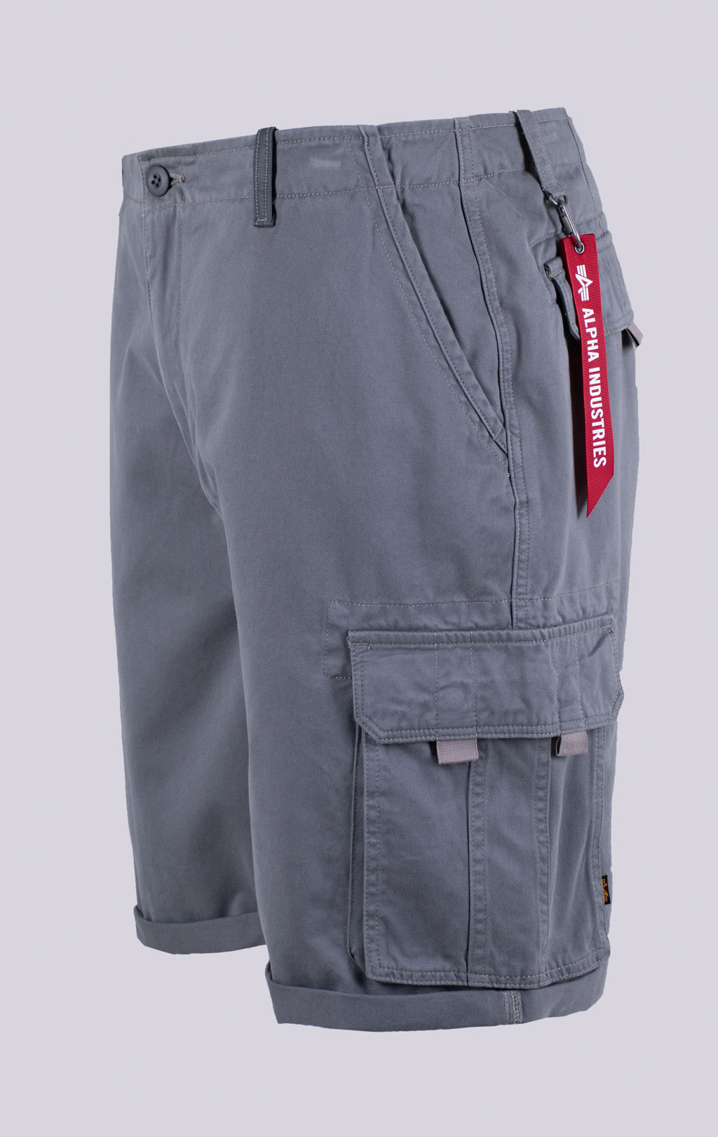 Шорты карго ALPHA INDUSTRIES CREW SHORT SS 24 m aircraft gray 
