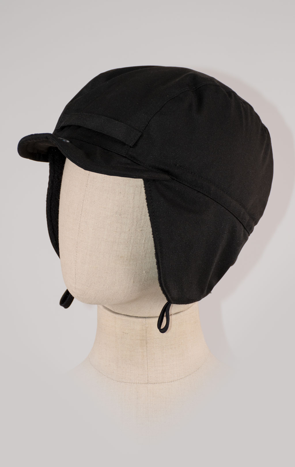 Кепка зимняя с флисом black Голландия