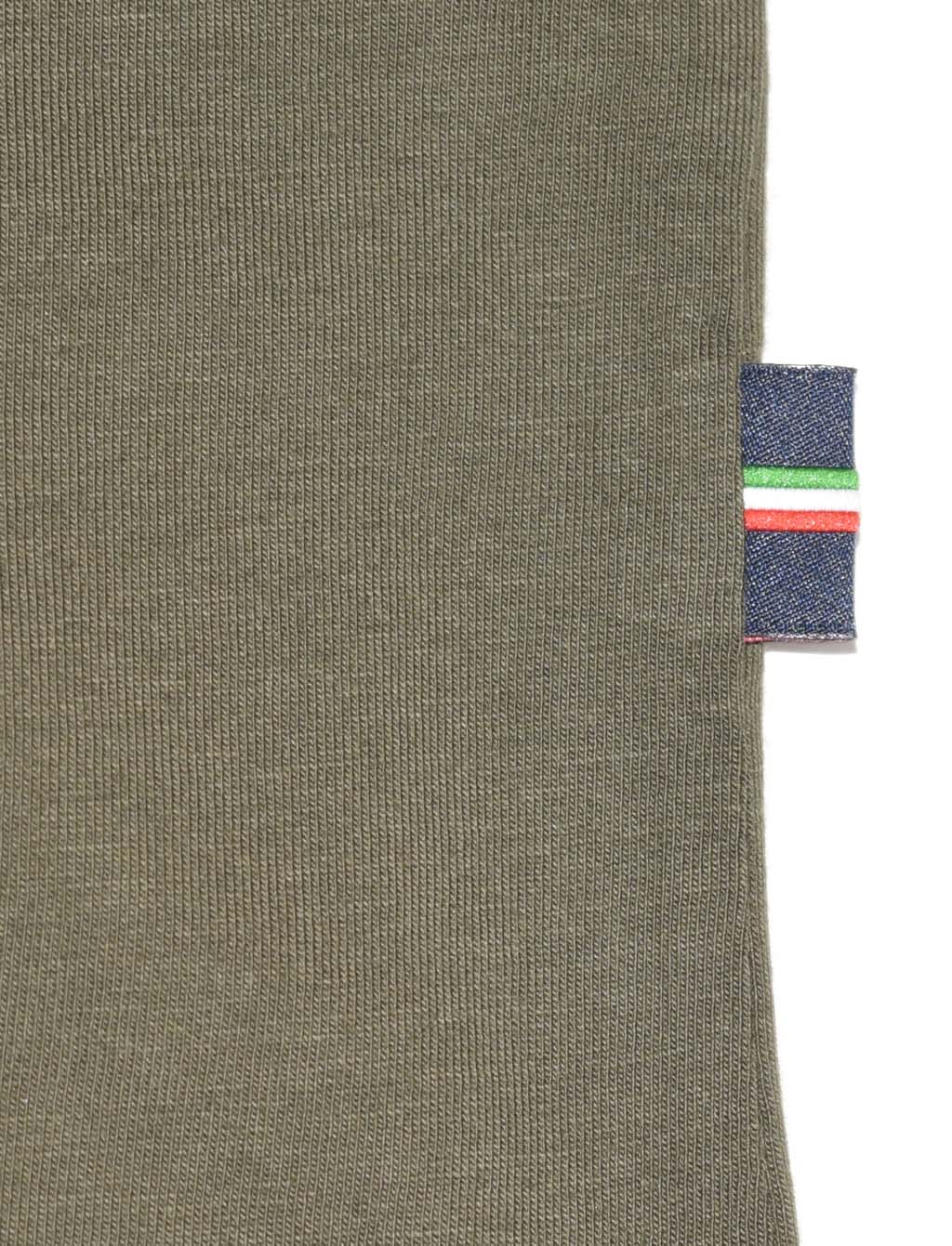 Лонгслив AERONAUTICA MILITARE FW 20/21/TR verde scuro (TS 1826) 