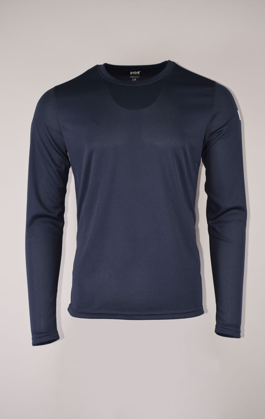 Термофутболка лонгслив HELLY HANSEN HH TECH CREW LS 100%полиэстер FW 23/24 navy (48364) 