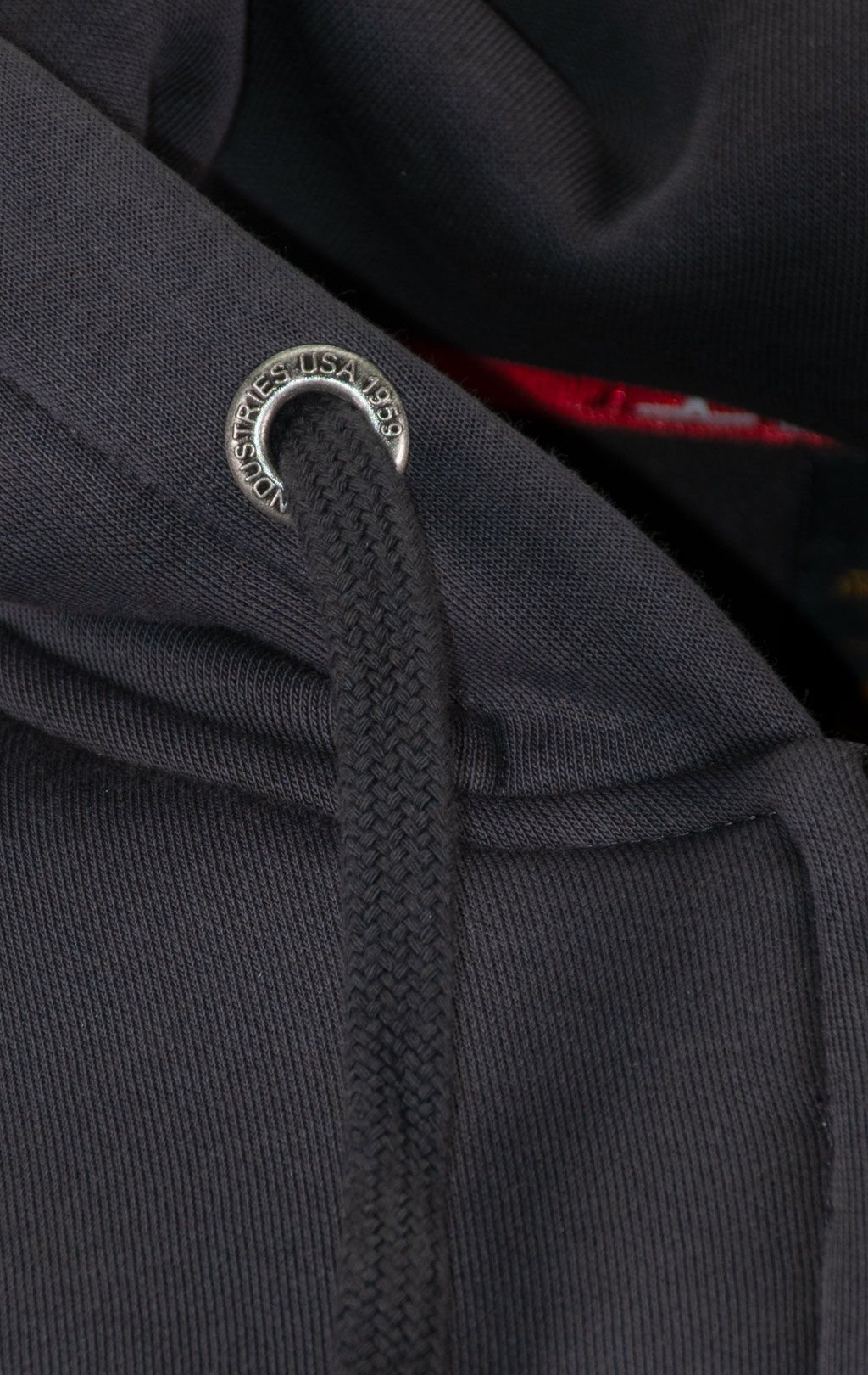 Толстовка ALPHA INDUSTRIES BASIC ZIP HOODY SMALL LOGO vintage grey 