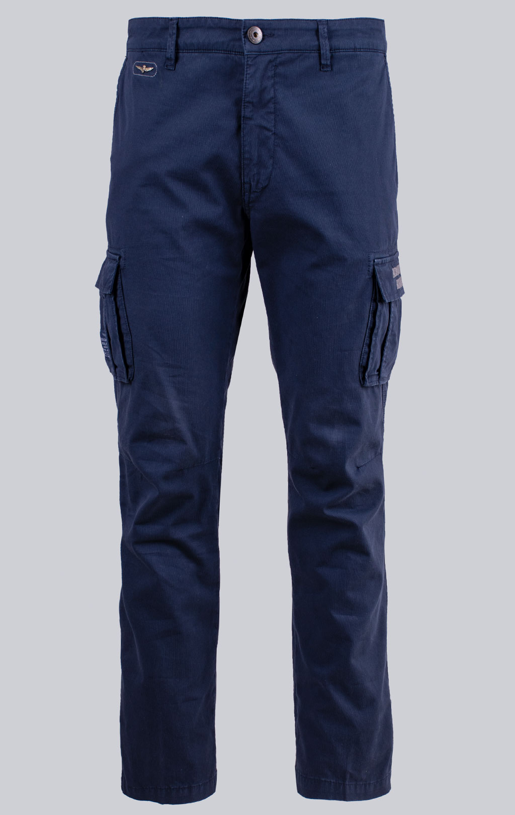Брюки-карго AERONAUTICA MILITARE big size SS 26/AL blue navy (PA 1329) 