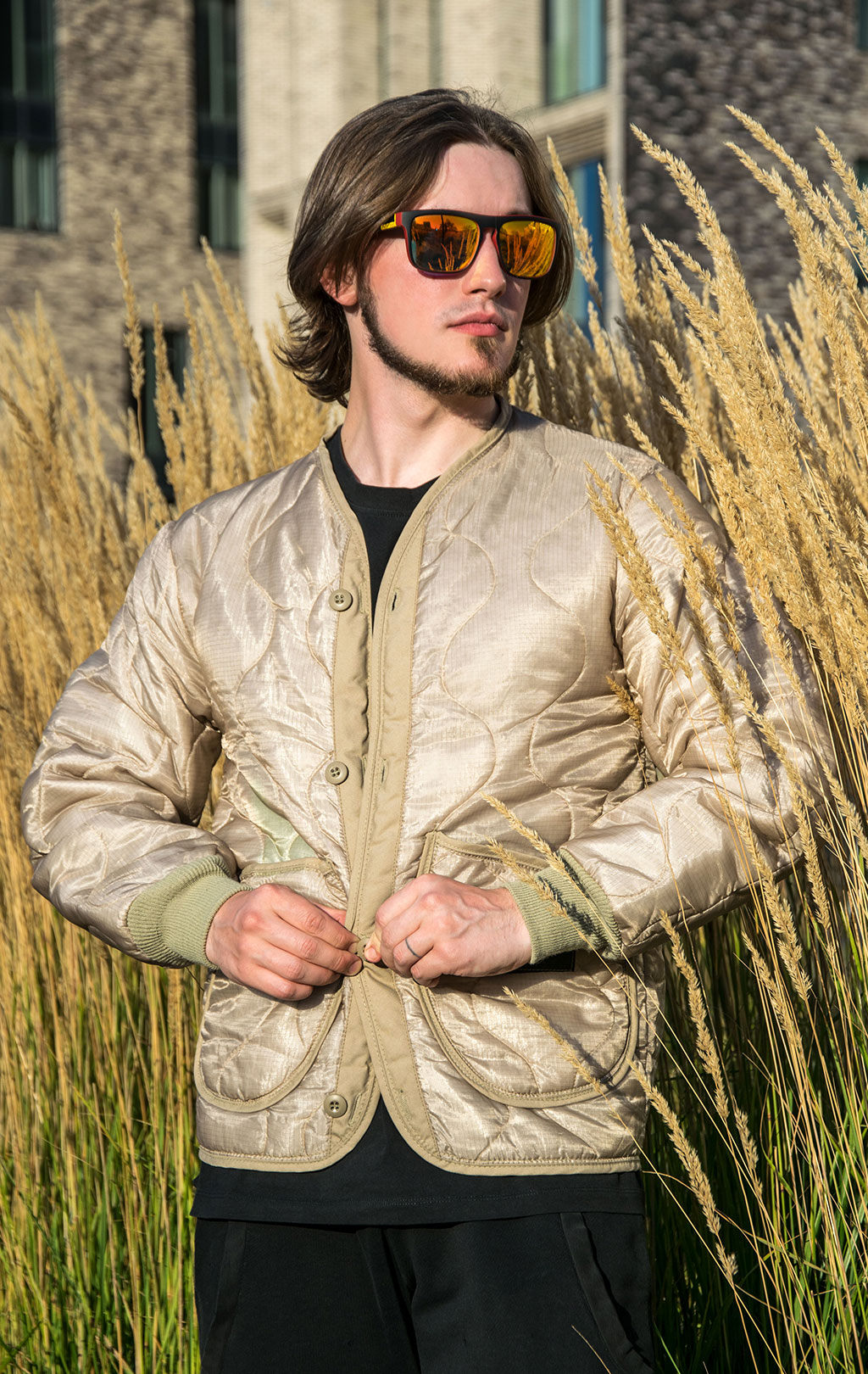 Подстежка ALPHA INDUSTRIES CLASSIC M-65 с карманами и манжетами tan (khaki) 