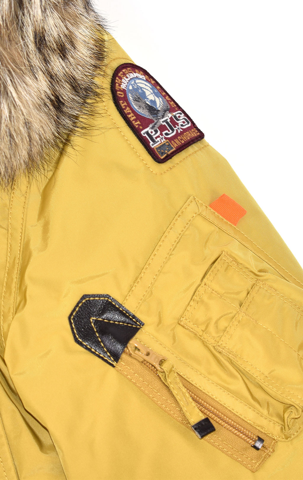 Аляска-пуховик PARAJUMPERS KODIAK FW 19/20 mustard 