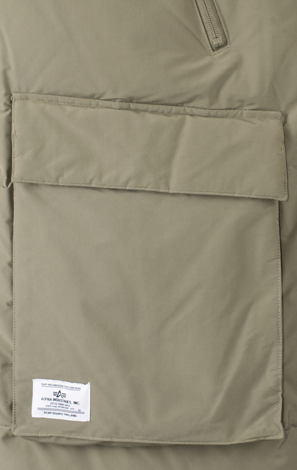 Парка ALPHA INDUSTRIES LONG PUFFER PARKA FW 24/25 OG-107 green 
