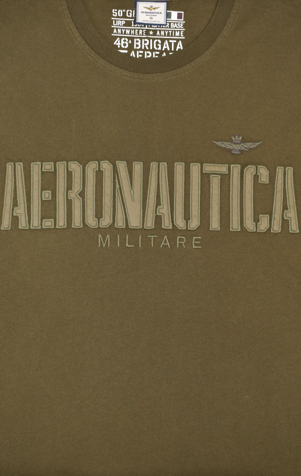 Футболка AERONAUTICA MILITARE FW 23/24/TR off green (TS 2130) 