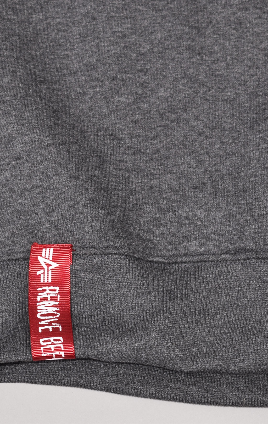 Свитшот ALPHA INDUSTRIES BASIC SWEATER charcoal heather 