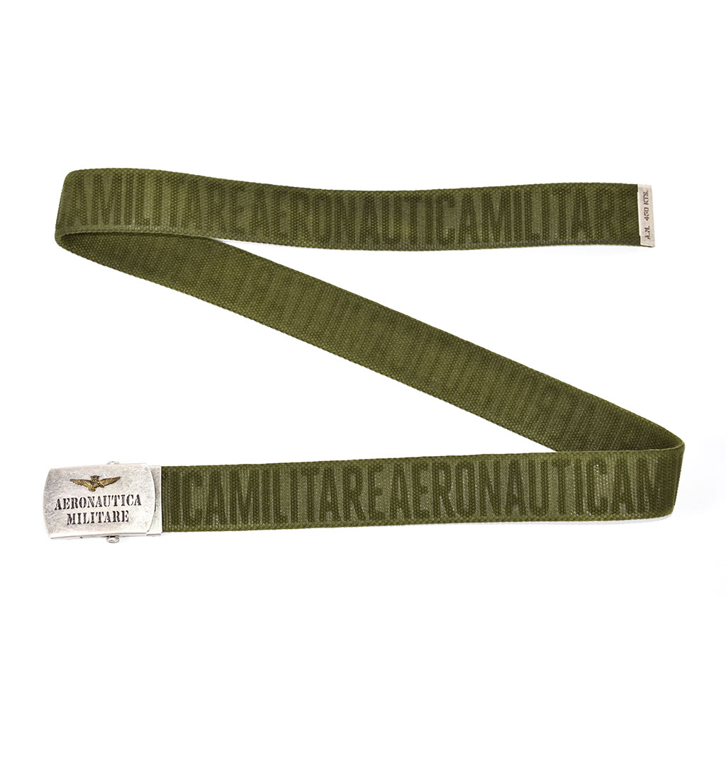 Ремень тканевый AERONAUTICA MILITARE SS 20/IT verde militare (CI 262) 