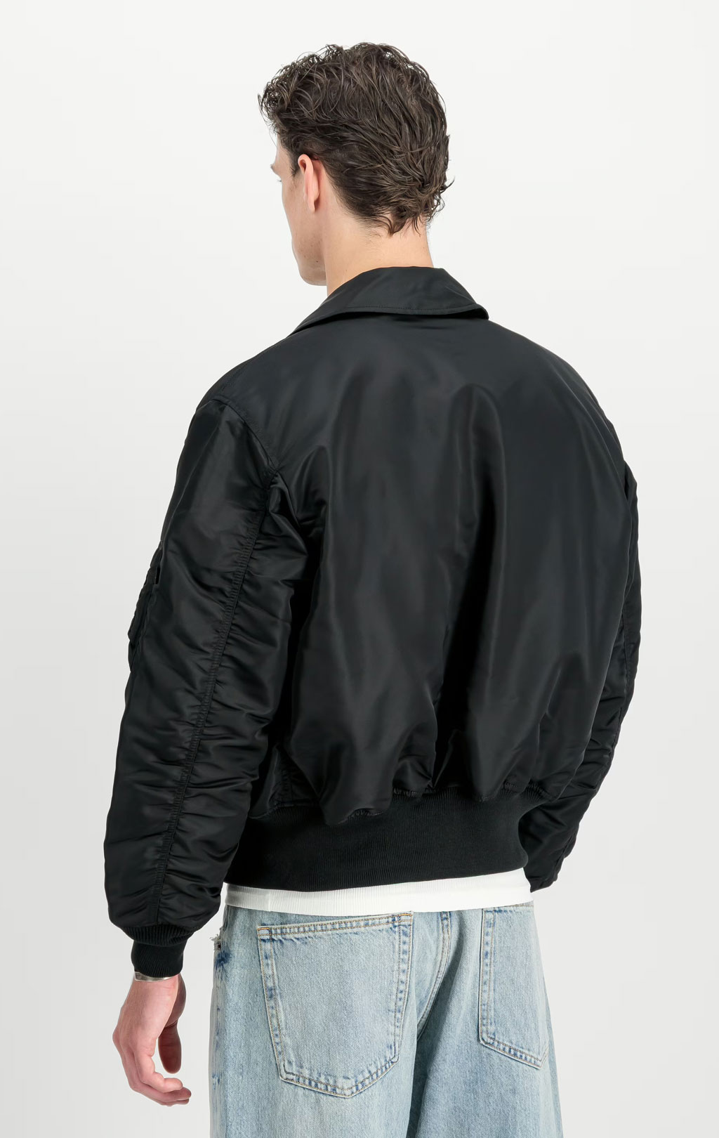 Куртка летная ALPHA INDUSTRIES CWU 45 HERITAGE black 