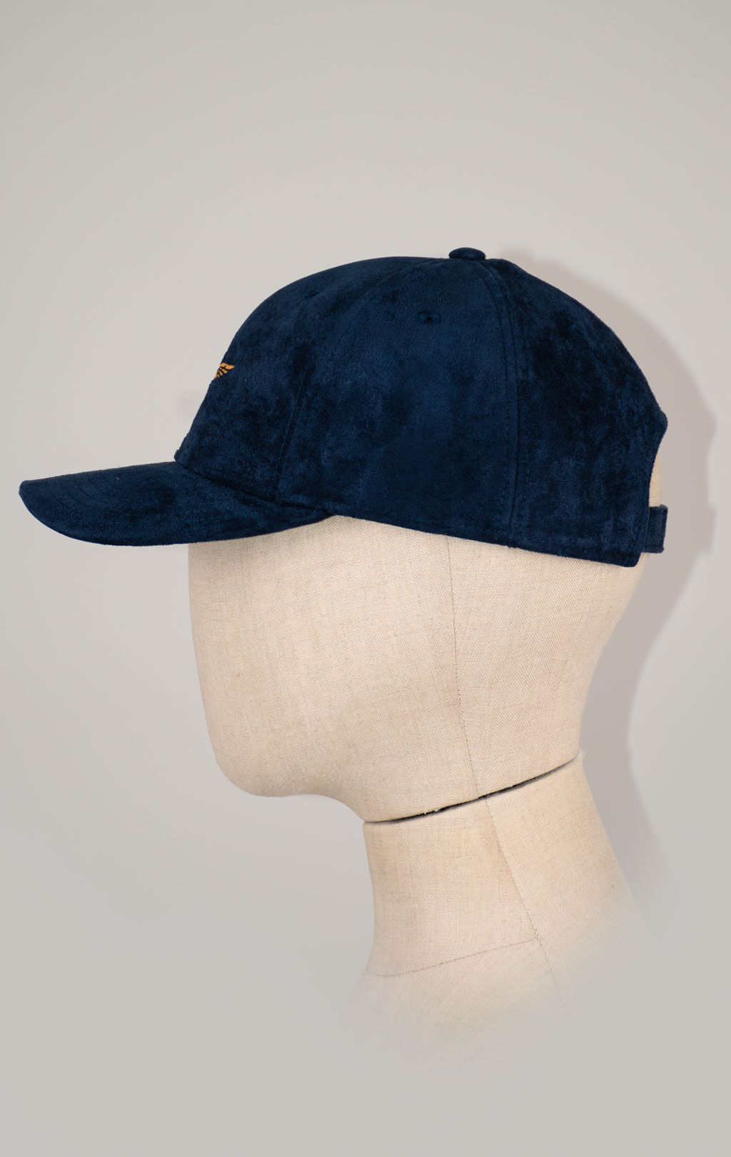 Бейсболка AERONAUTICA MILITARE искусственная замша FW 25/26/CN blue navy (HA 1229) 