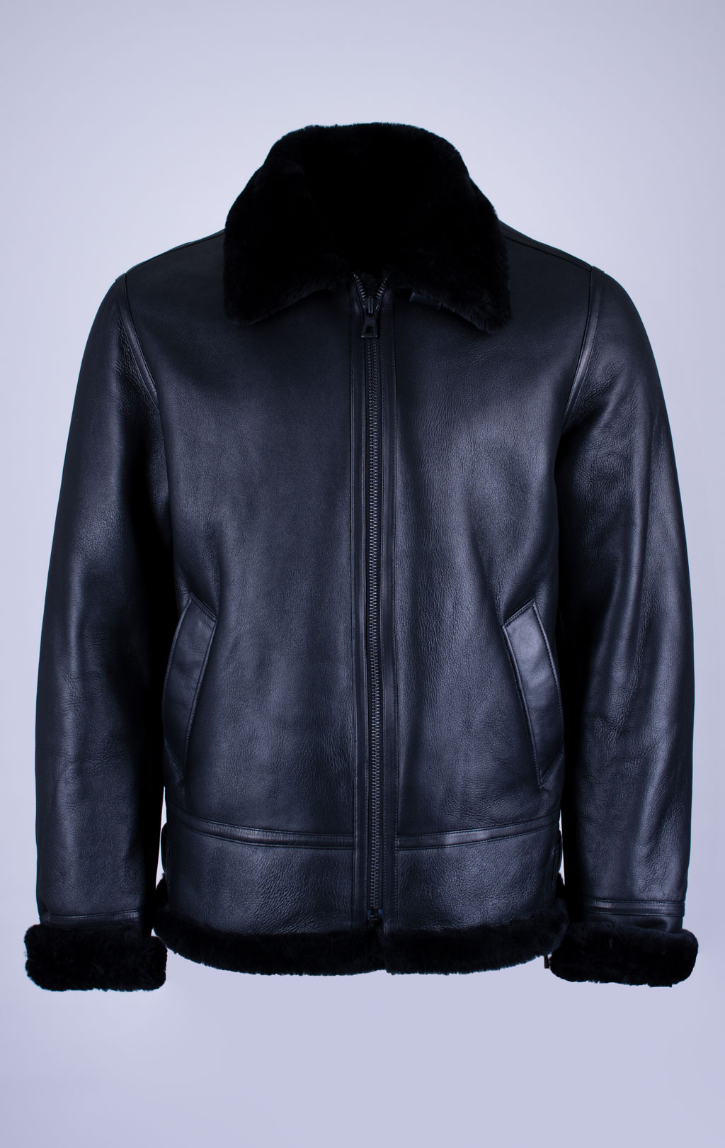 Куртка-пилот KODZIC B-3 овчина black (1251) 