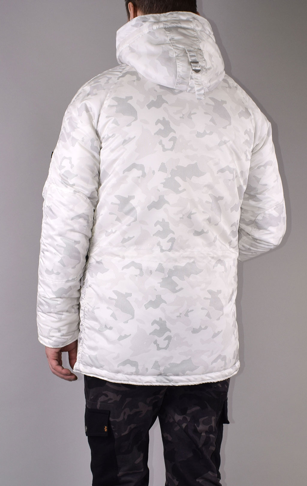 Аляска ALPHA INDUSTRIES PM N-3B camo white 