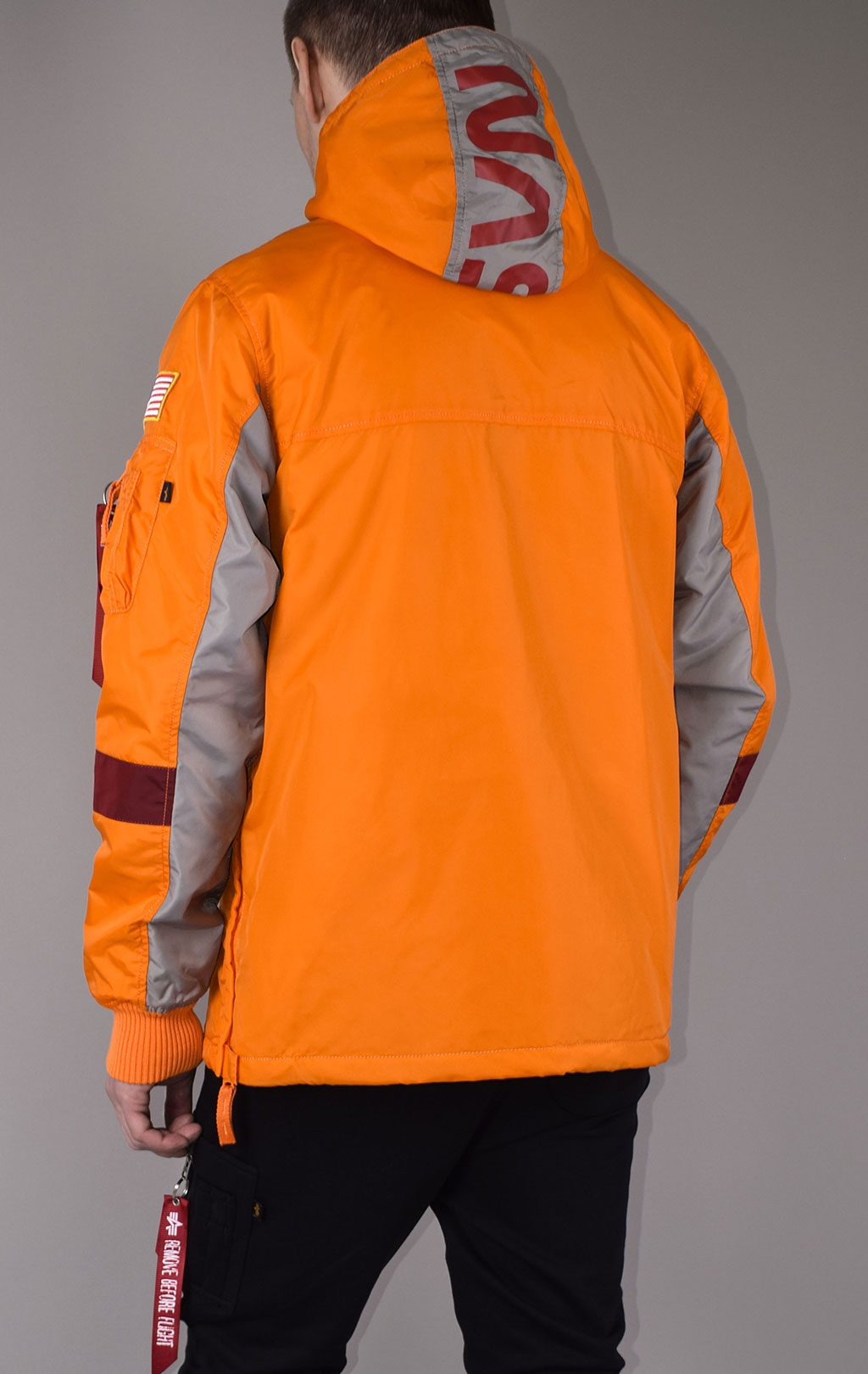 Анорак ALPHA INDUSTRIES NASA SPACE CAMP ANORAK alpha orange 