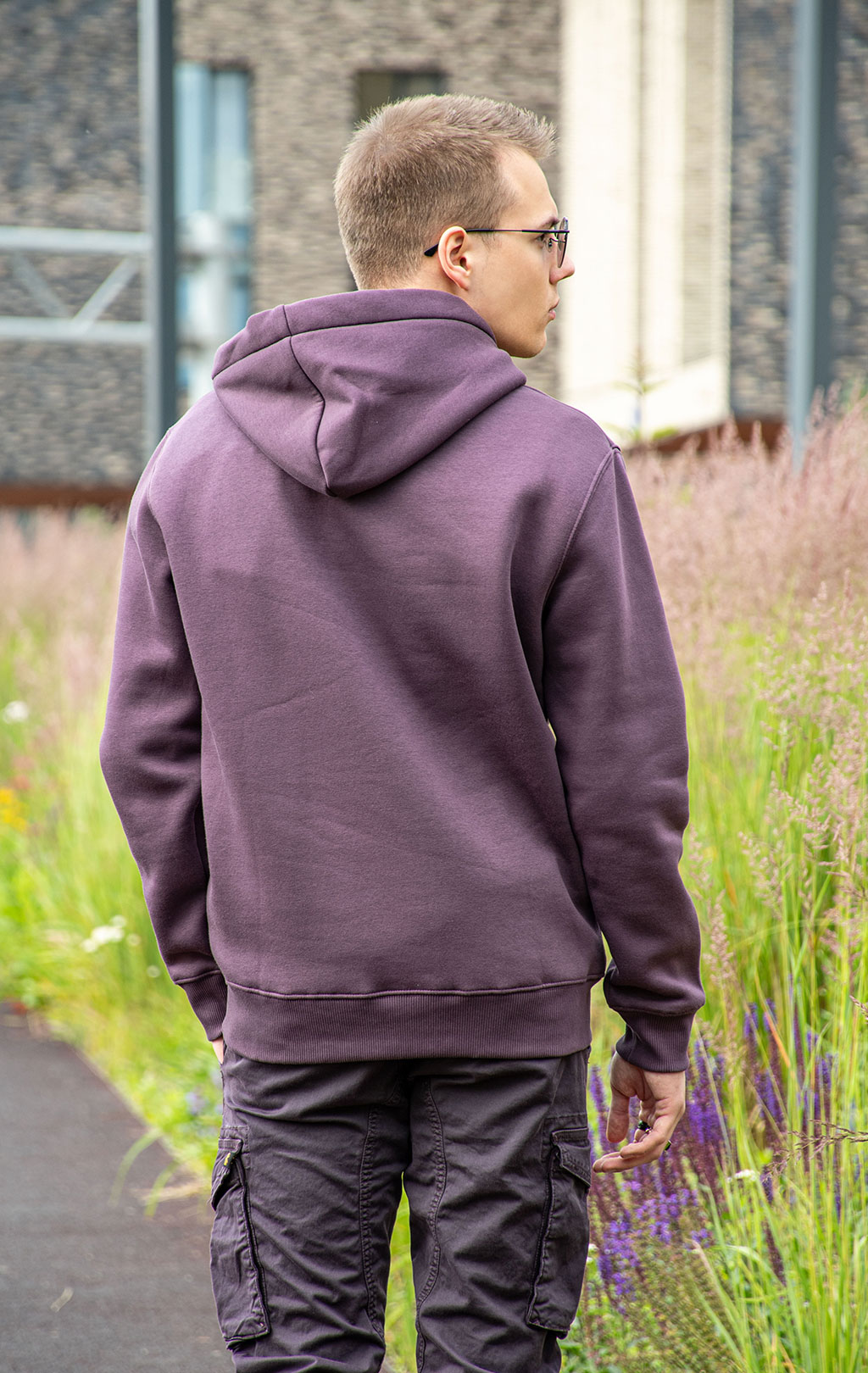 Толстовка ALPHA INDUSTRIES BASIC HOODY plum 