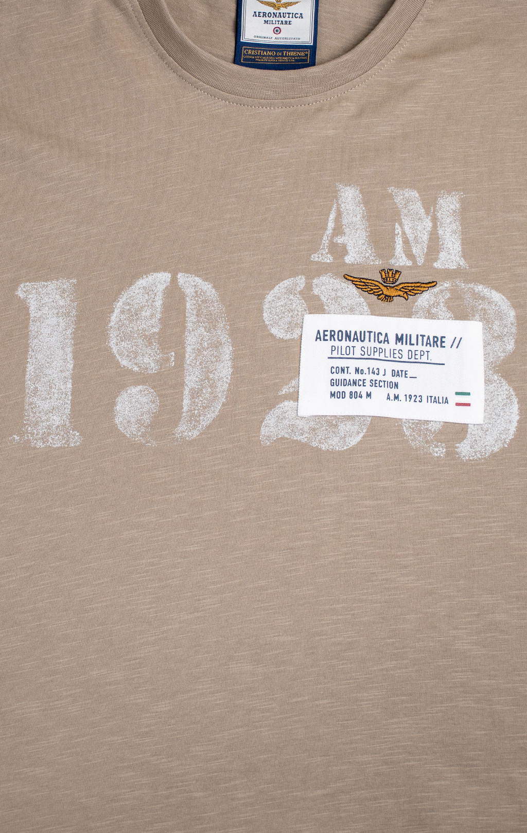 Футболка AERONAUTICA MILITARE big size SS 26/BD winter twig (TS 2524) 