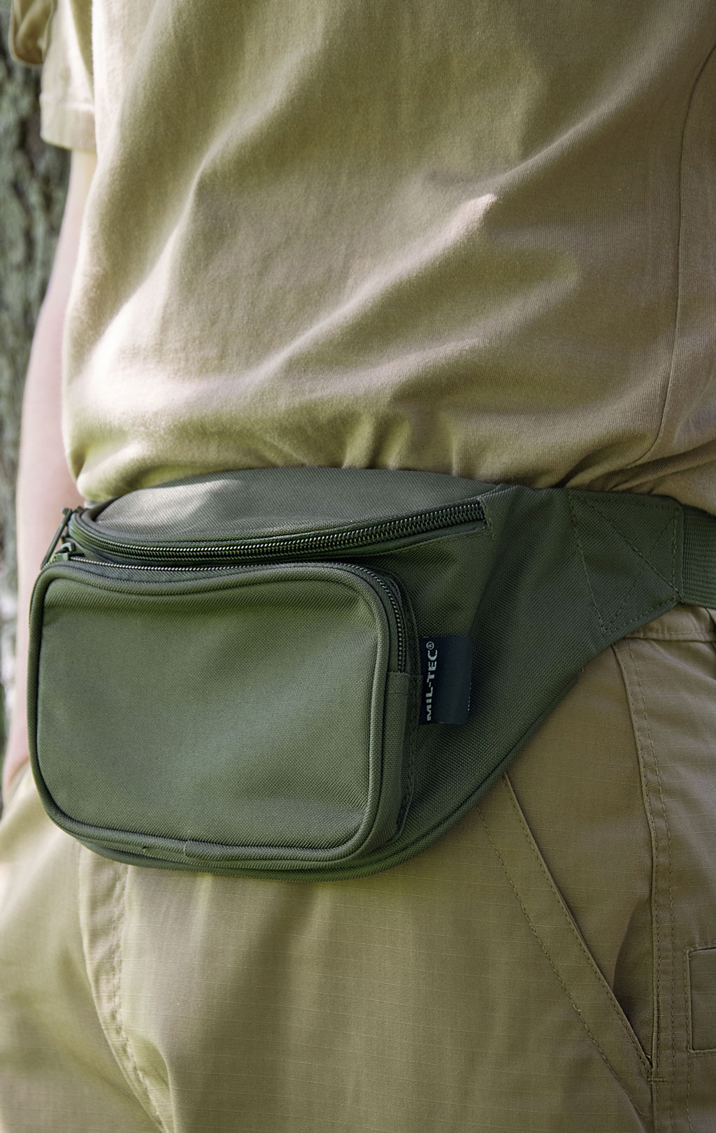 Сумка поясная Mil-Tec FANNY PACK 18x4x15 olive 