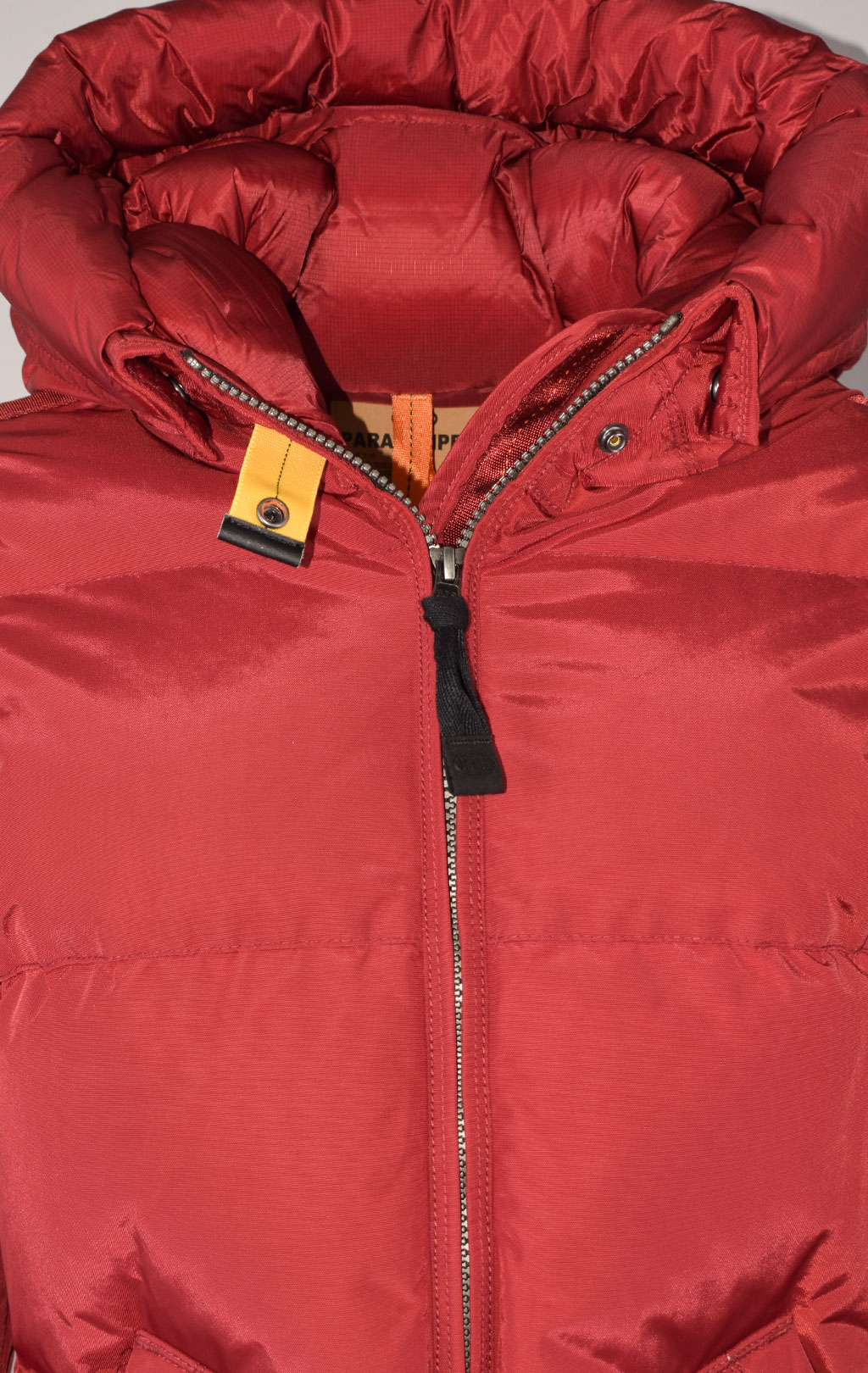 Женская куртка-пуховик PARAJUMPERS LONG BEAR CORE FW 23/24 rio red 