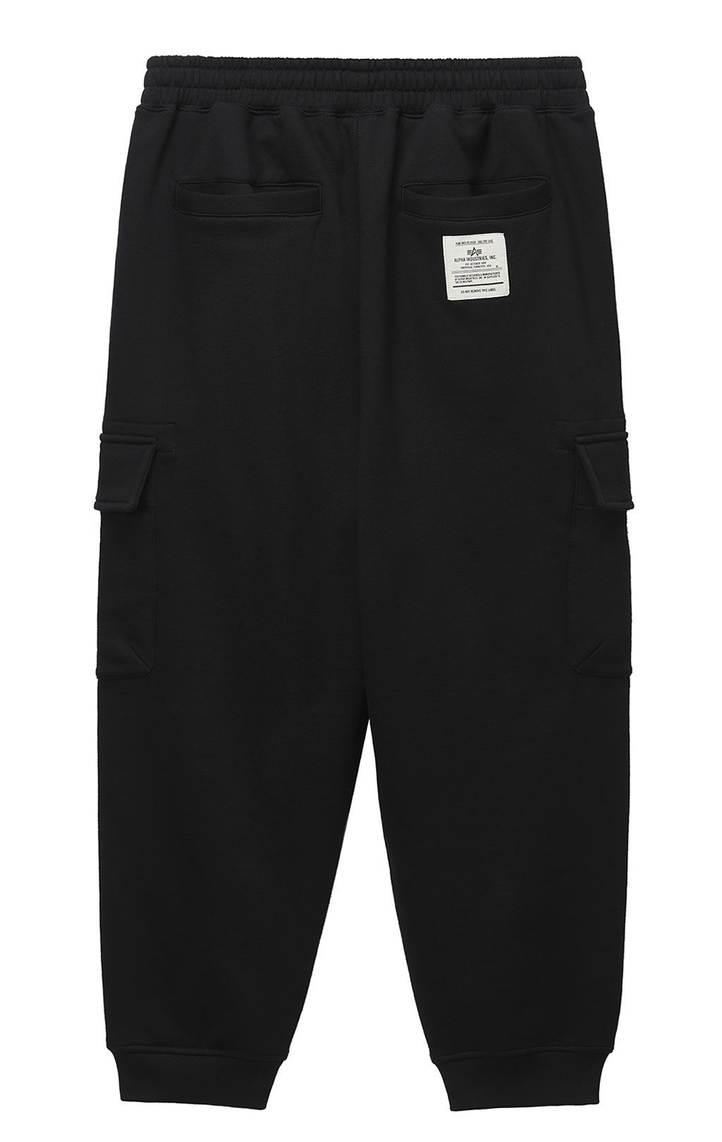 Брюки спортивные джоггеры ALPHA INDUSTRIES UNFRM CARGO SWEATPANTS FW 25/26 black M001151 