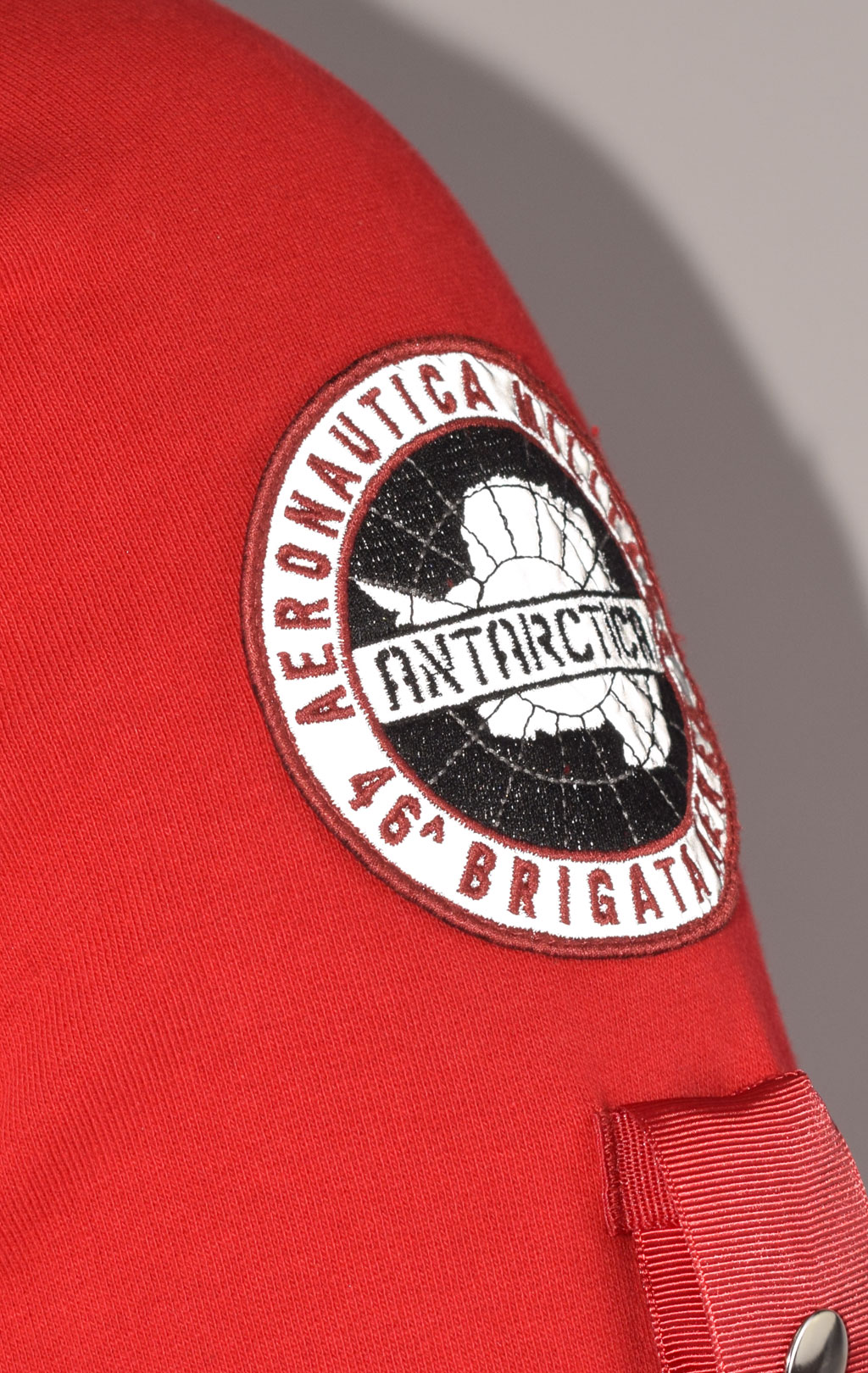 Олимпийка AERONAUTICA MILITARE ANTARCTICA FW 23/24/TR red (FE 1821)