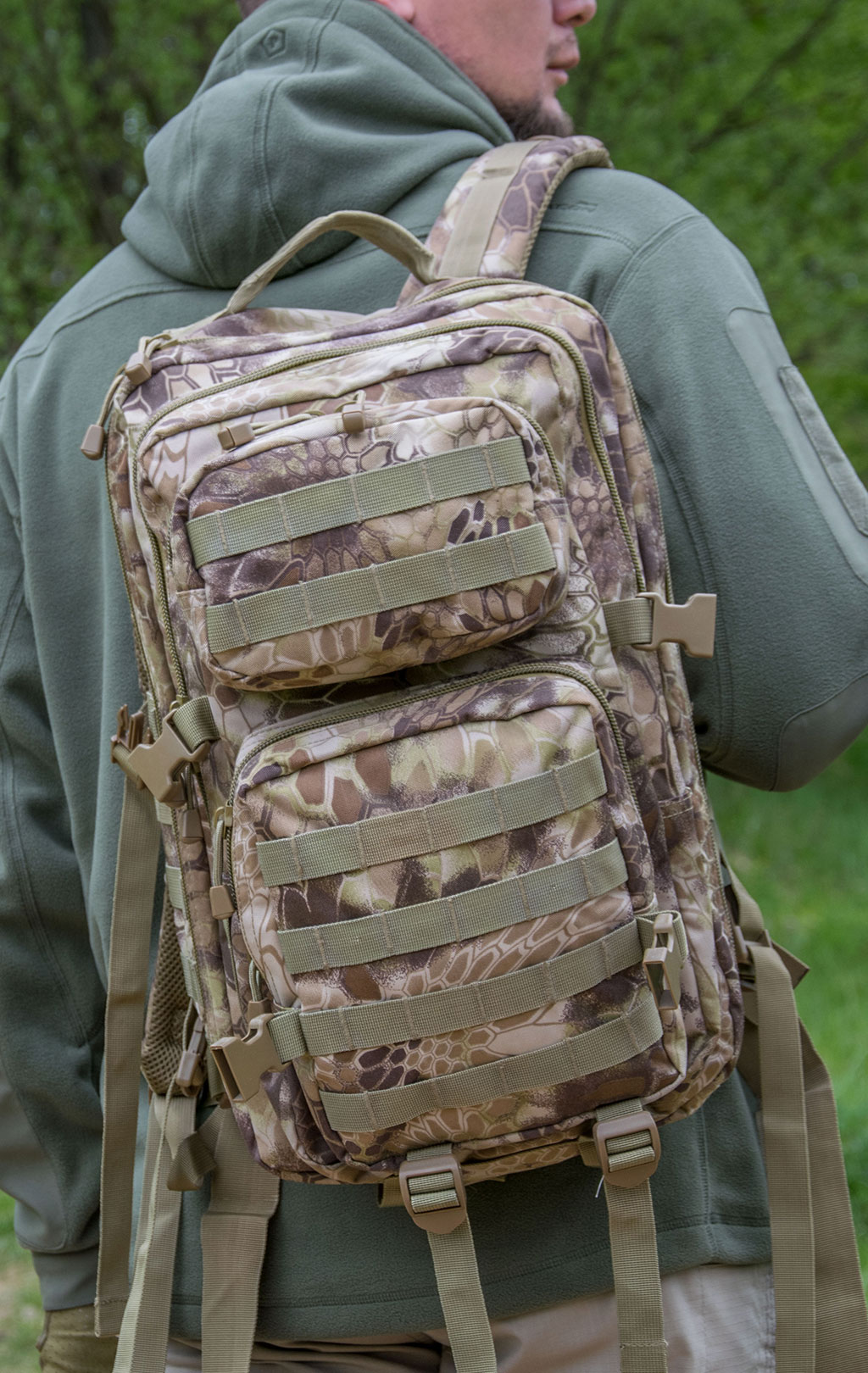 Рюкзак тактический ASSAULT large (35L) mandrake tan 