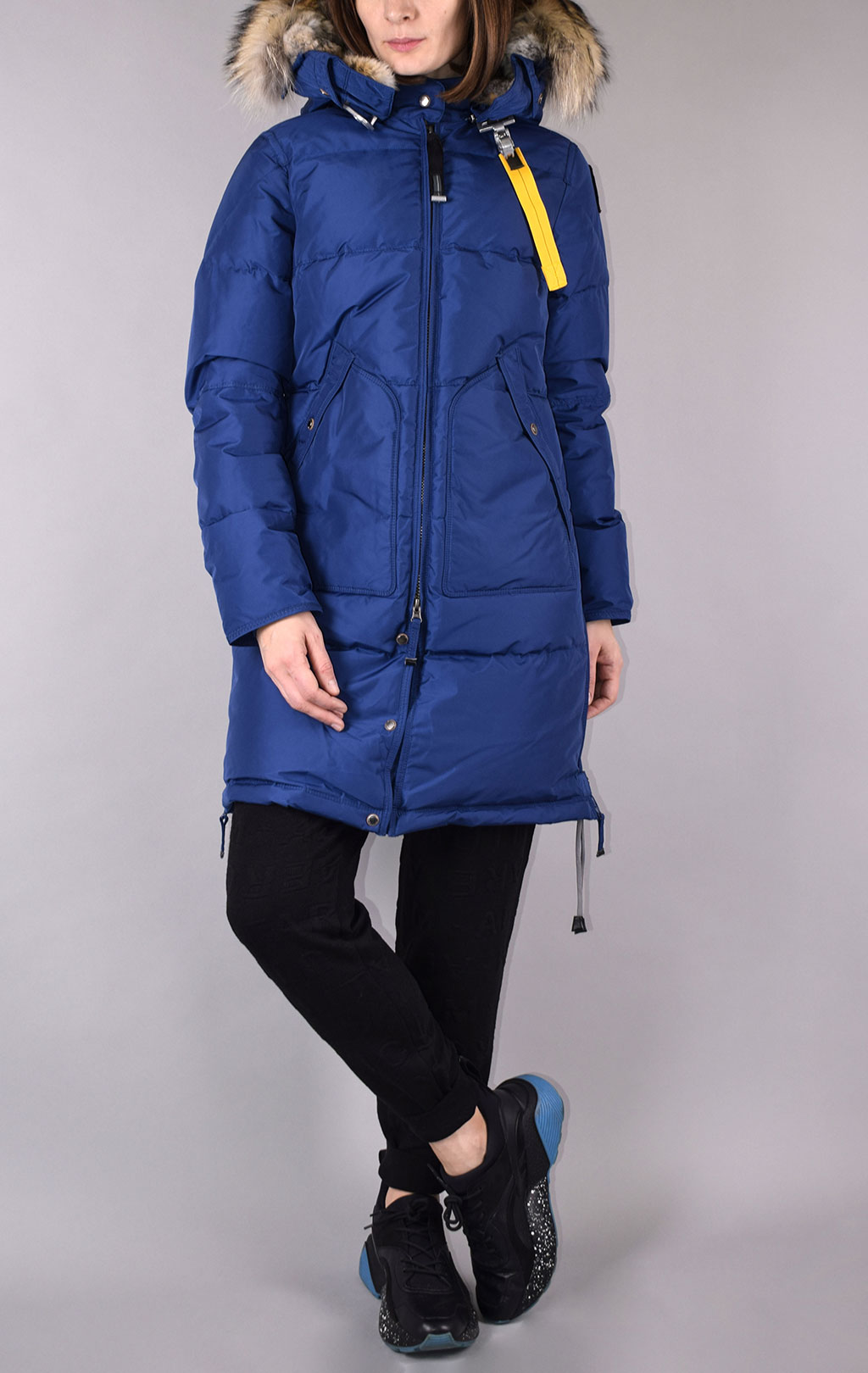 Женская куртка-пуховик PARAJUMPERS LONG BEAR FW 19/20 navy peony 