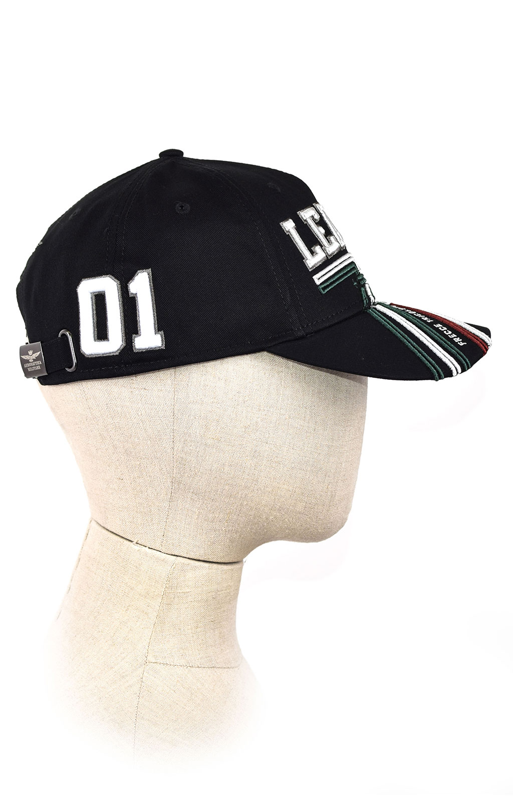 Бейсболка AERONAUTICA MILITARE FW 21/22/CN jet black (HA 1089)