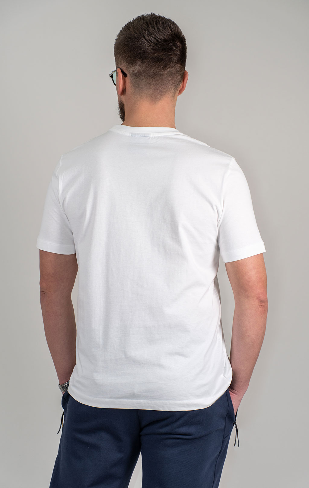 Футболка AERONAUTICA MILITARE SS 25 m/BD off white (TS 2376) 