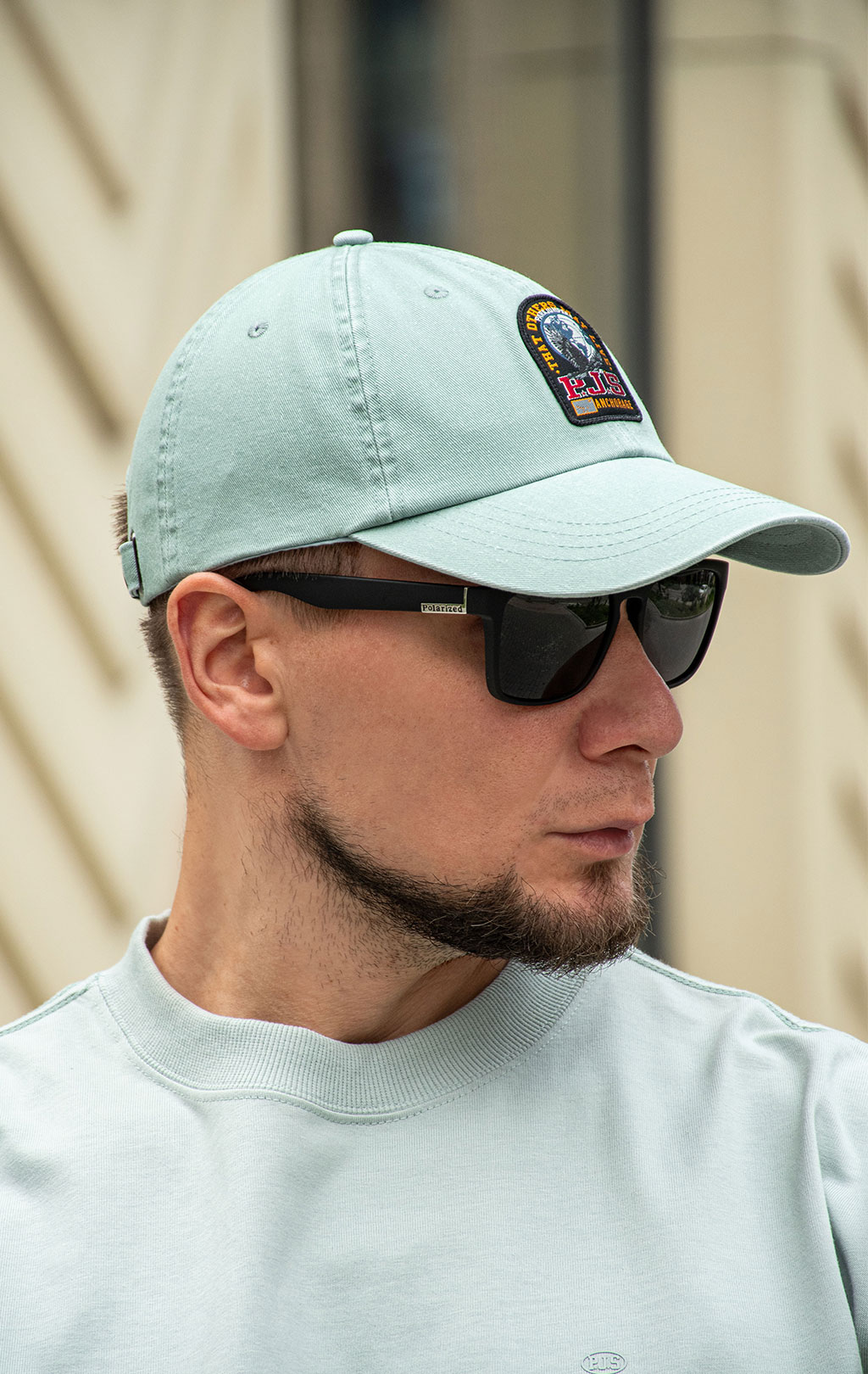 Бейсболка PARAJUMPERS PATCH CAP SS 26 teal grey 