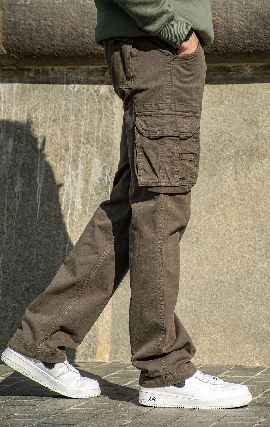 Брюки-карго ALPHA INDUSTRIES JET PANT greyblack (#101212) 