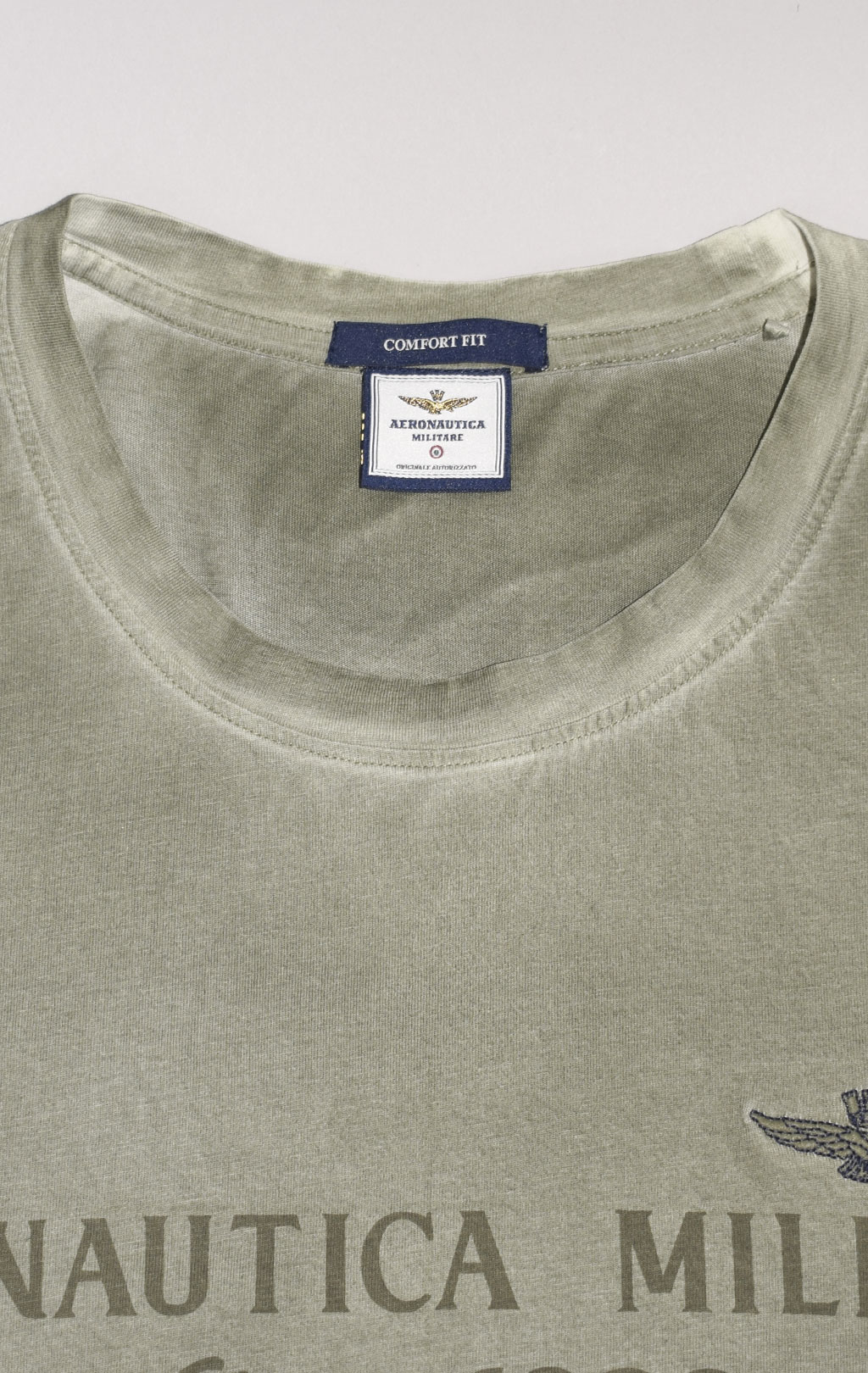 Футболка AERONAUTICA MILITARE big size SS 23/IN verde (TS 2073) 
