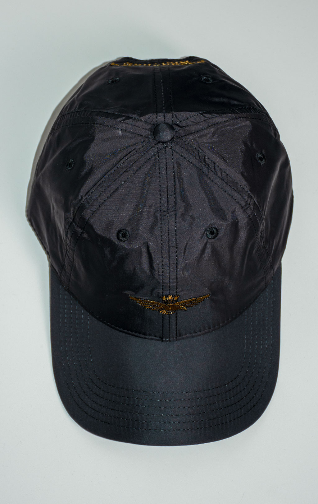 Бейсболка AERONAUTICA MILITARE нейлон FW 25/26/CN jet black (HA 1230) 