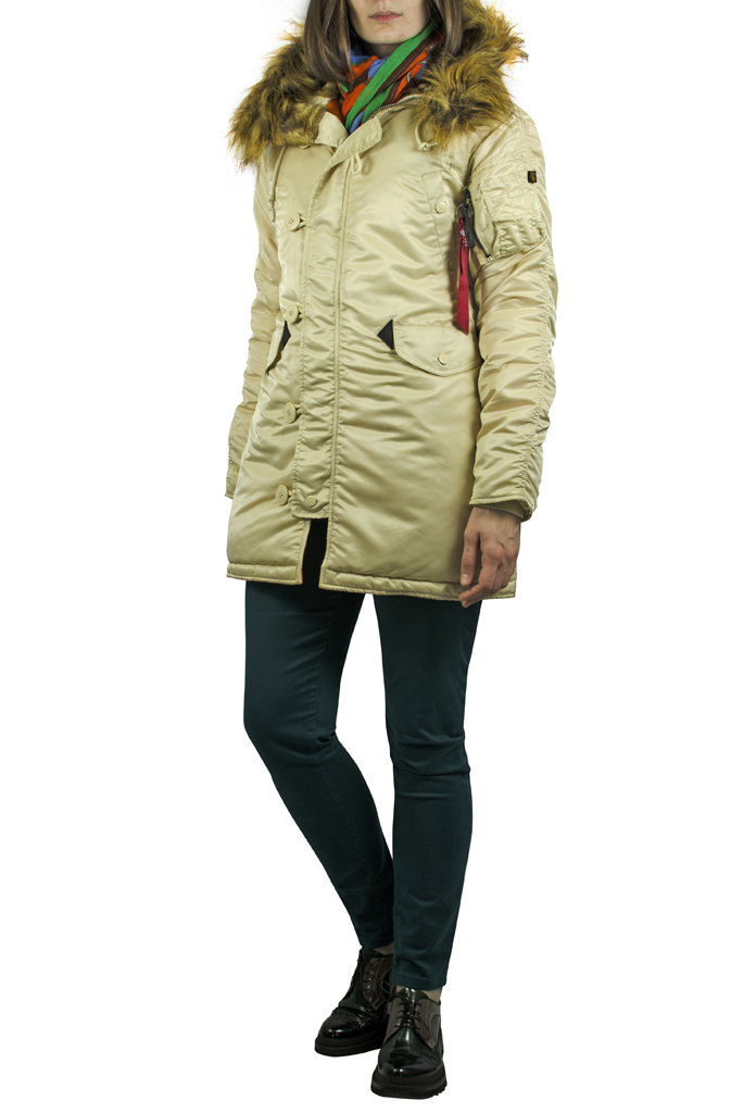 Аляска ALPHA INDUSTRIES жен. VF 59 N-3B caramel Аляска ALPHA INDUSTRIES жен. VF 59 N-3B caramel