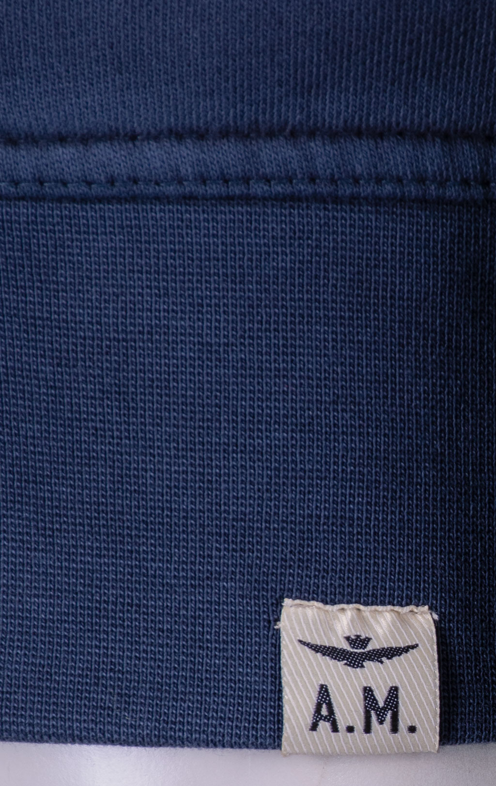 Олимпийка AERONAUTICA MILITARE SS 26/IN blue navy (FE 2101) 