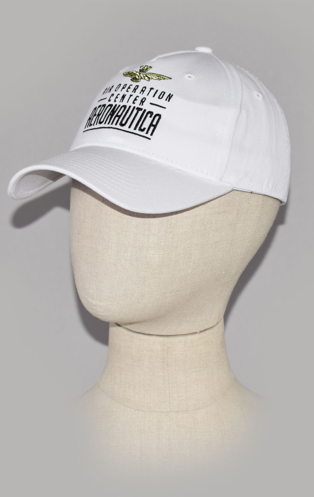 Бейсболка AERONAUTICA MILITARE SS 22/CN bianco (HA 1096)