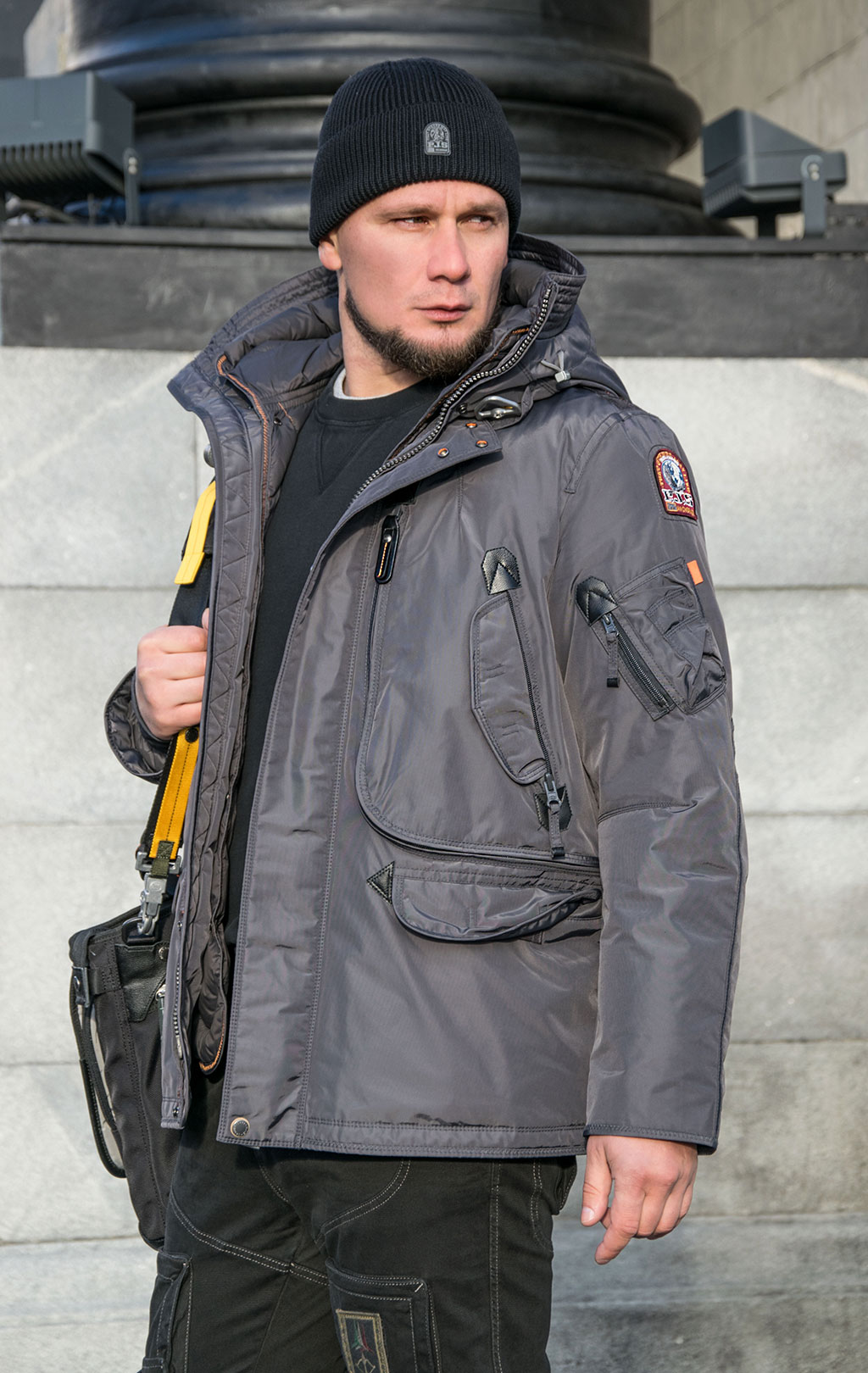 Аляска-пуховик PARAJUMPERS RIGHT HAND FW 22/23 phantom 