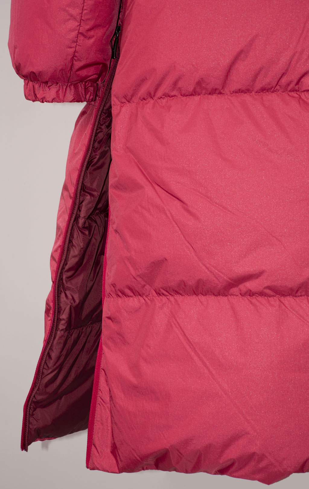 Женское пальто пуховое PARAJUMPERS SLEEPING BAG двустороннее FW 24/25 cerise-amarone 