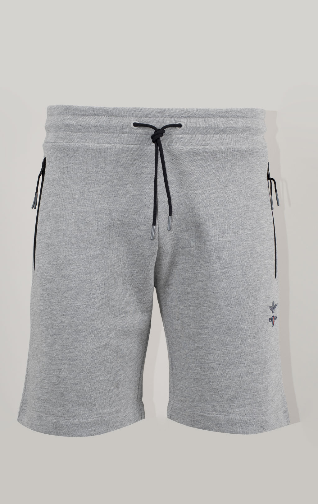 Шорты трикотажные AERONAUTICA MILITARE SS 25 m/TR grigio melange (BA 014) 