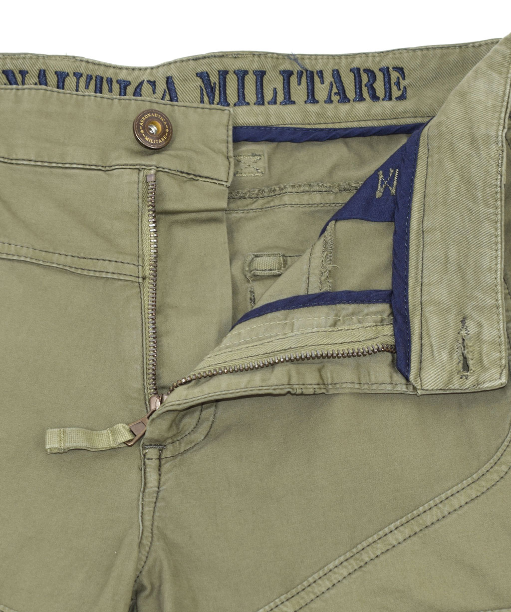 Брюки-карго AERONAUTICA MILITARE SS 20/AL verde militare (PA 1387) 