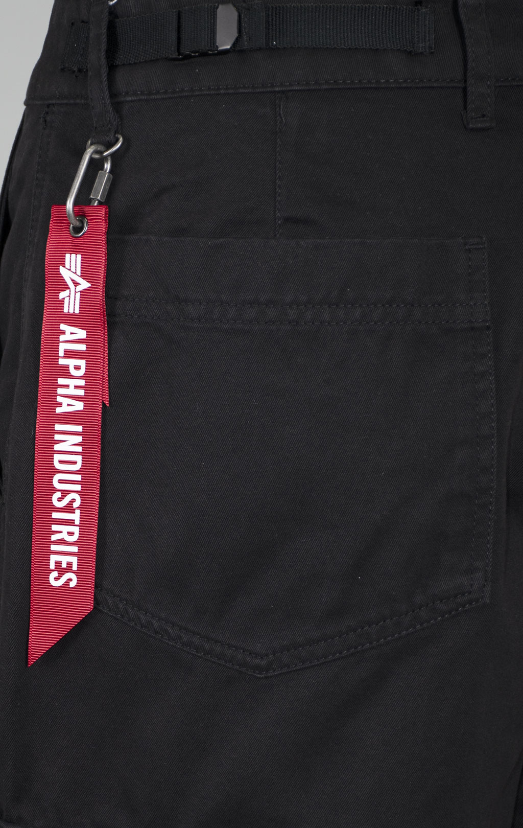 Женские брюки-карго парашюты ALPHA INDUSTRIES M-65 PANT плотные FW 24/25 black 