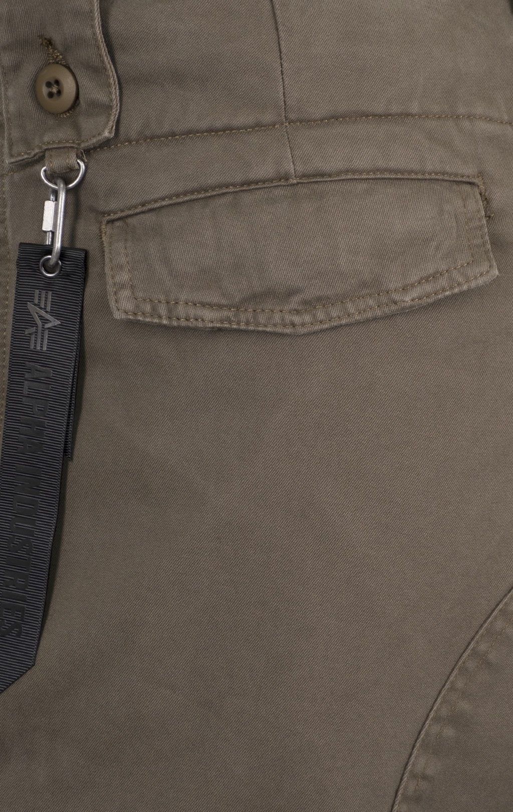 Брюки-карго ALPHA INDUSTRIES BELGIAN PANT M-64 плотные FW 24/25 coyote brown 