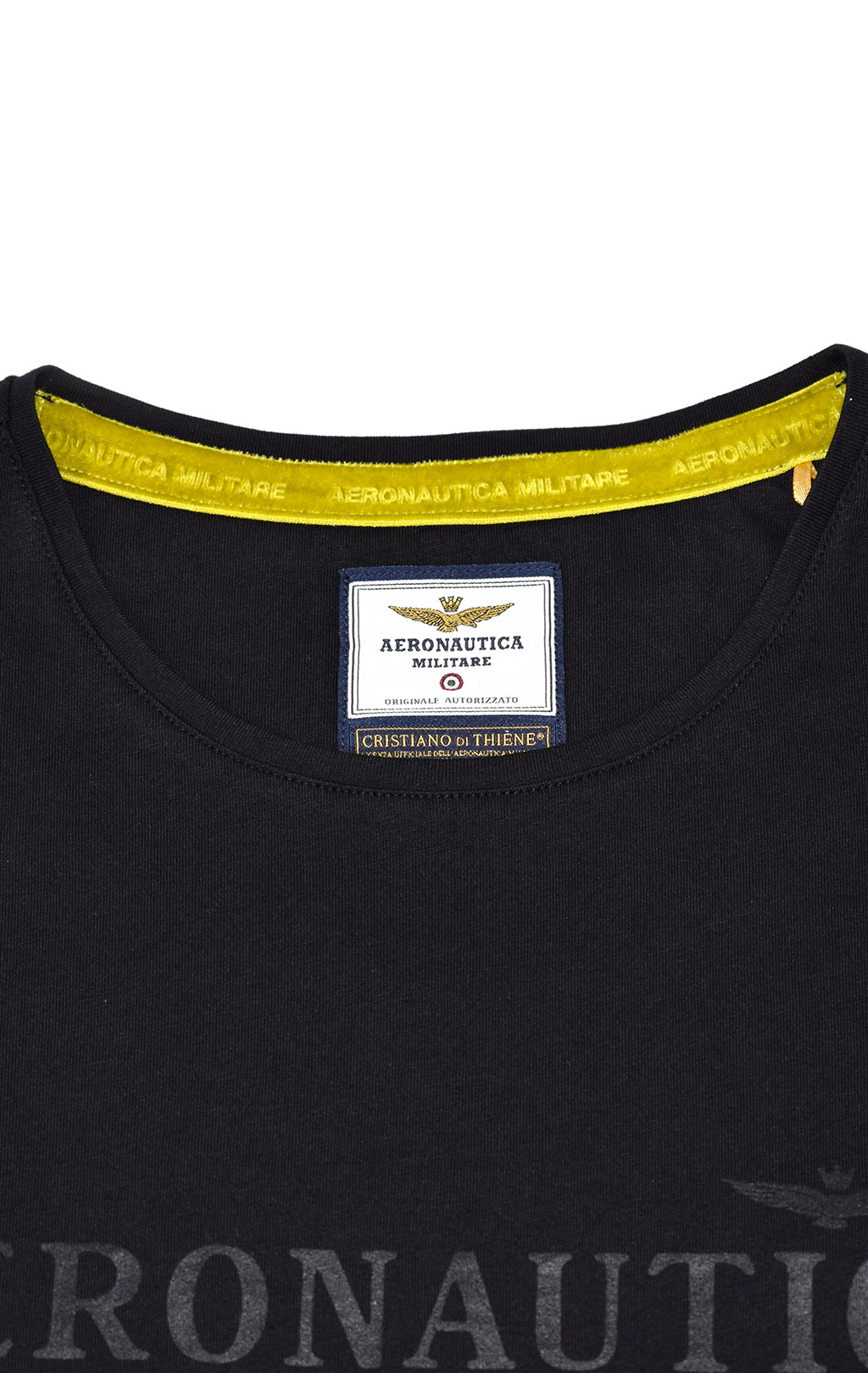 Женская футболка AERONAUTICA MILITARE FW 21/22/TR nero (TS 1914) 