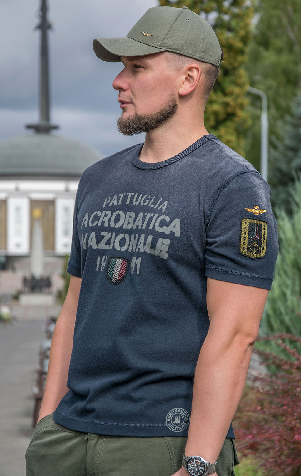 Футболка AERONAUTICA MILITARE FW 22/23/IN blue scuro (TS 2019) 