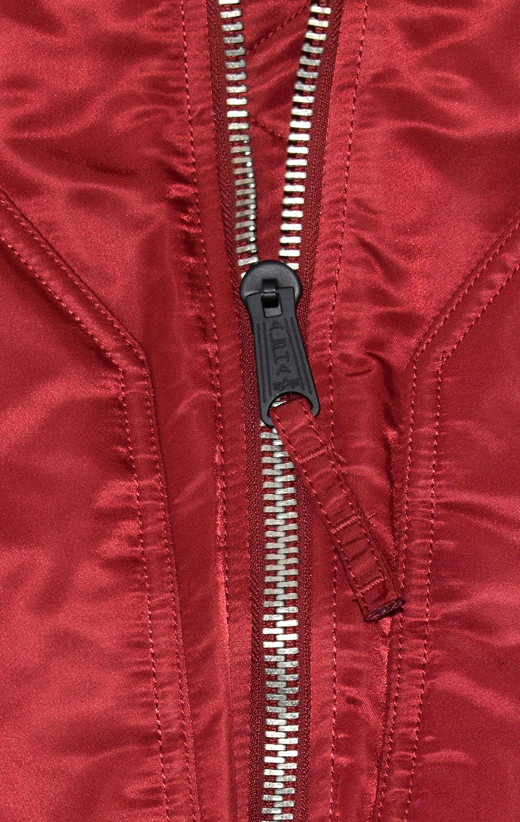 Куртка-бомбер лётная ALPHA INDUSTRIES HOODED CUSTOM 45P commander red 