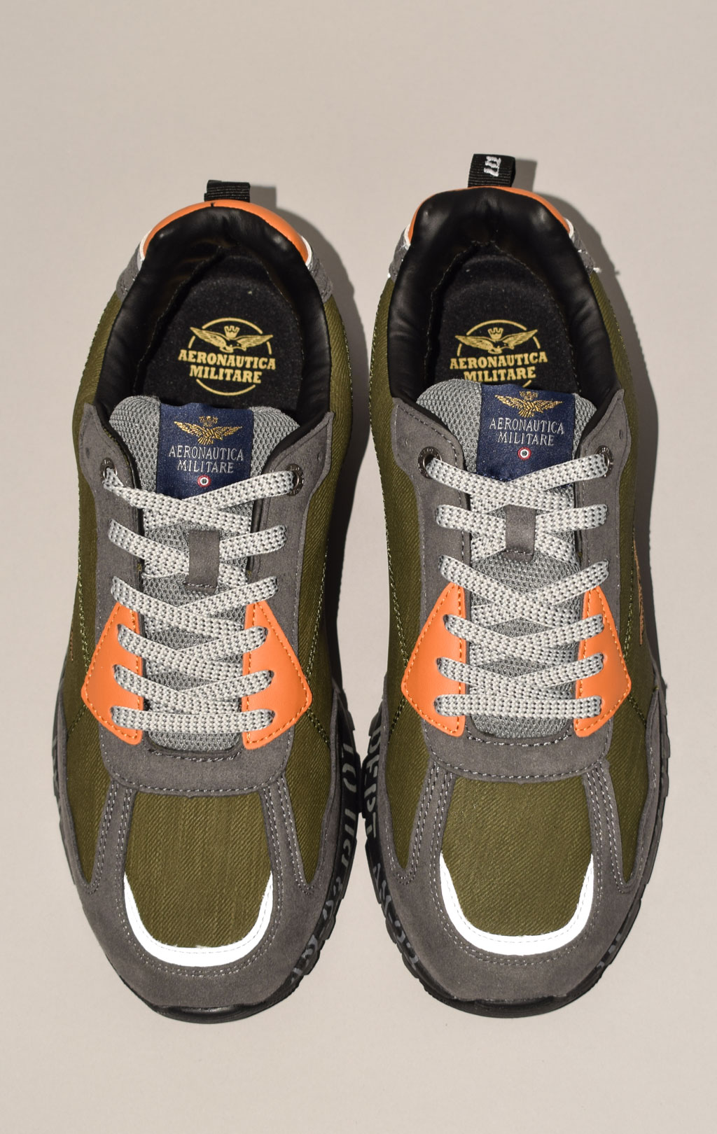 Кроссовки AERONAUTICA MILITARE FW 23/24 m/CN green/grey (SC 214)