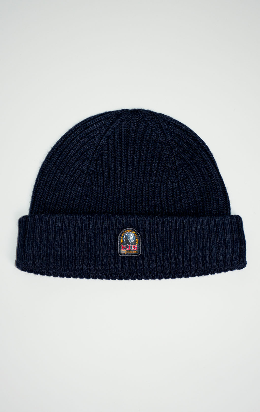 Шапка вязаная PARAJUMPERS RIB HAT FW 25/26 blue navy 