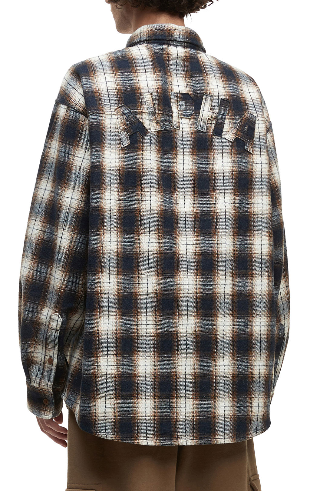 Рубашка ALPHA INDUSTRIES UNFRM FLANNEL SHIRT FW 25/26 rust M001120 