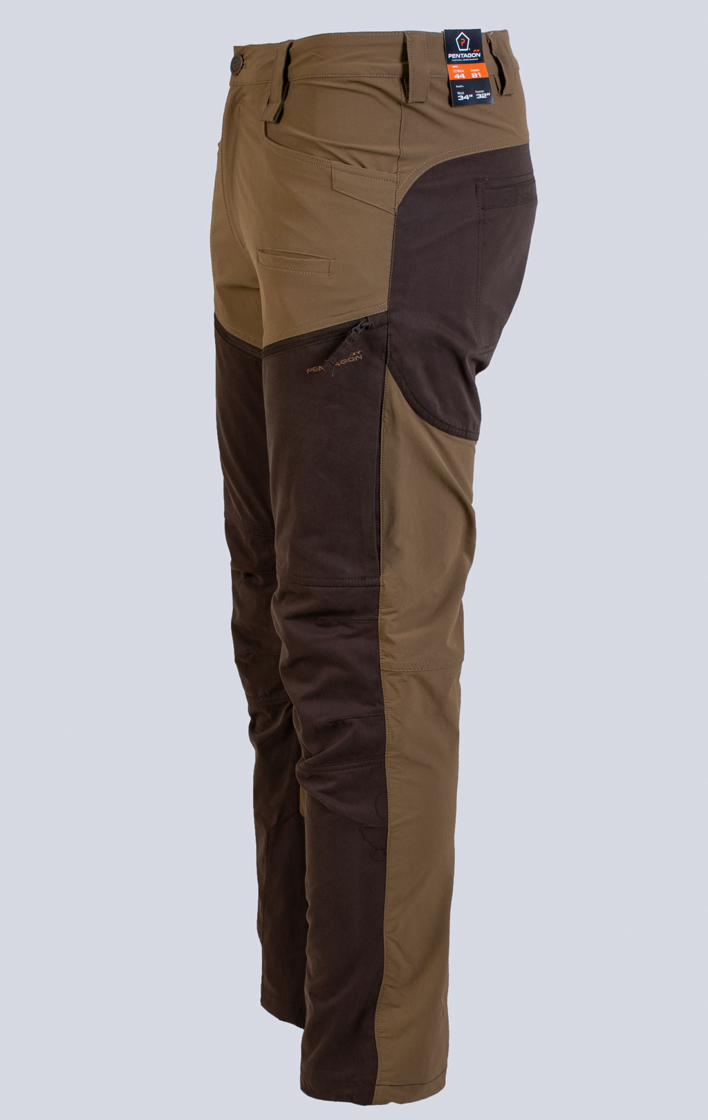 Брюки тактические Pentagon RENEGADE SAVANNA хлопок75%/нейлон25% stretch coyote 05045 
