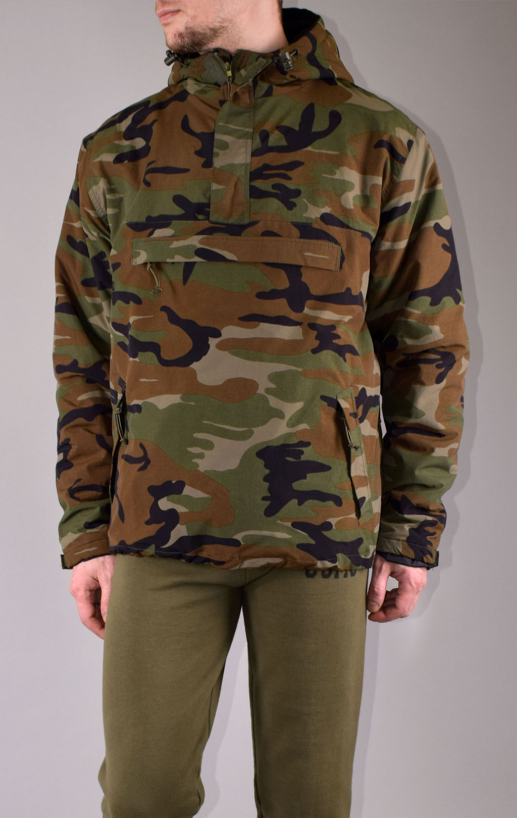 Анорак Surplus WINDBREAKER camo woodland 