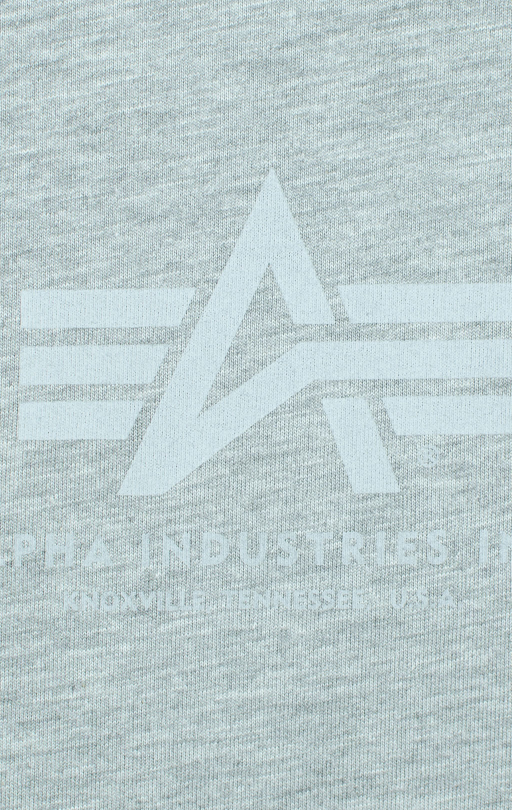 Женская футболка ALPHA INDUSTRIES BASIC T grey heather 