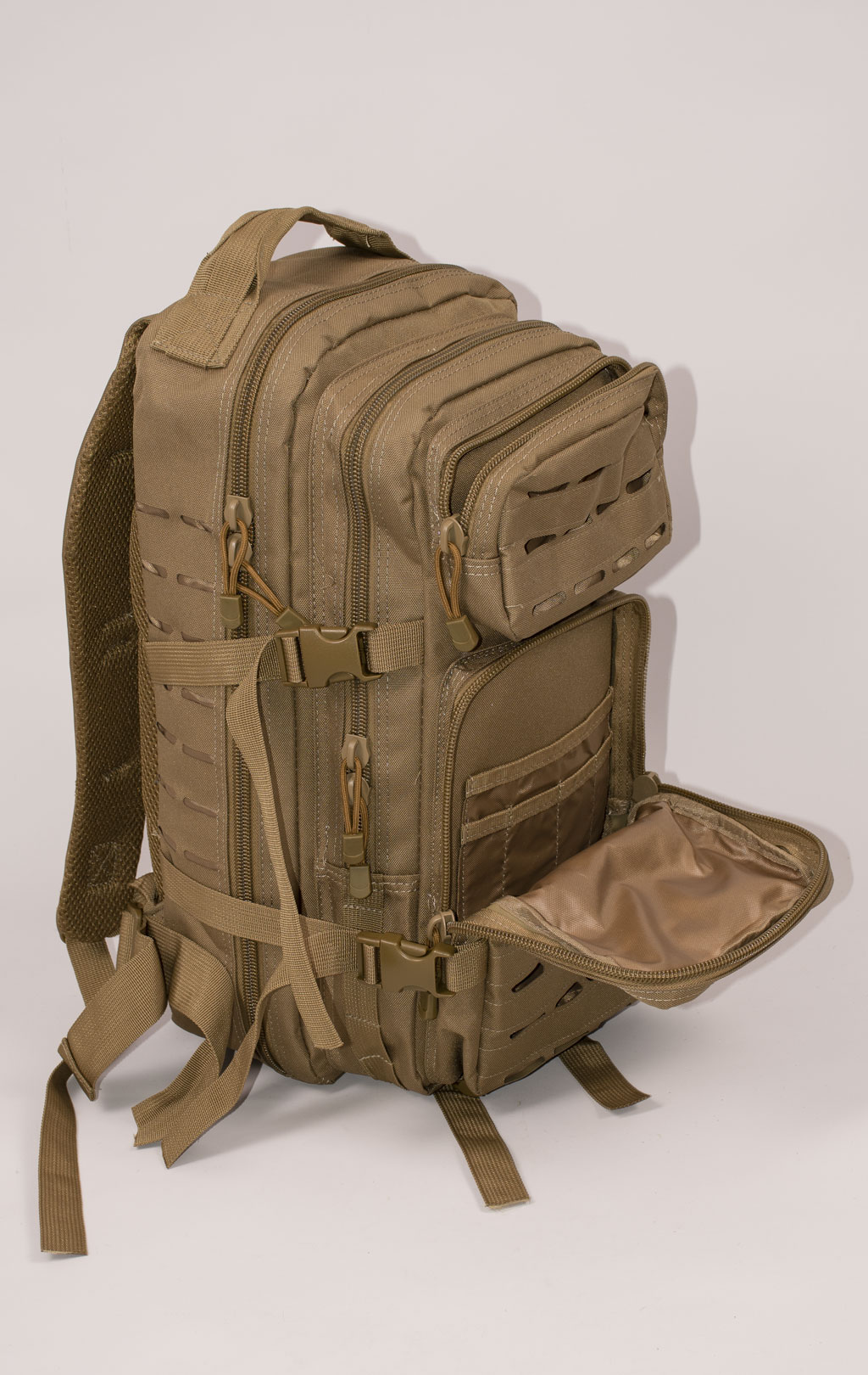 Рюкзак тактический 30L front laser cut coyote BS-440-1 Китай
